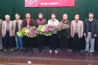 Trao giải thưởng Toán học Lê Văn Thiêm năm 2014
